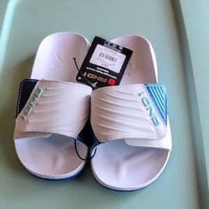 AND1 White and Blue Kids Sandals